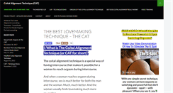 Desktop Screenshot of coitalalignmenttechnique.com